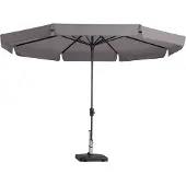 Madison Parasol Syros 350 cm taupe PAC6P015 online kopen