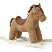 Kids Concept Schaukelpferd - Vera - Aiden - Braun - - One Size - Schaukelpferd