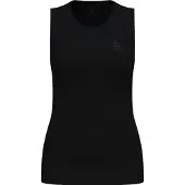 Odlo - Women's Merino 160 BL Top Crew Neck Singlet - Merino-ondergoed S, zwart