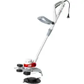 Ikra elektrische grastrimmer IGT 650 D-TC | 650 W | snijbreedte 30 cm | TwinCut-systeem | beschermbeugel voor planten | incl. garenklos & nylonmes