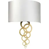 Elstead Lighting LED Wandlamp Curtis | 2X E27 Max 60W | Aged Brass