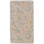 Pip studio Handdoek Les Fleurs Khaki (55 x 100 cm)