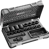 Facom samenstelling van slagmoerdoppen van 1/2" van 8 tot 27 mm - NSD.500A