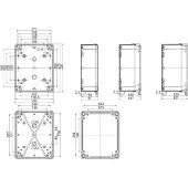Schneider Electric PanelSeT TBS Wandbehuizing 194 x 241 x 87 ABS Grijs-wit (RAL 7035) 1 stuk(s)