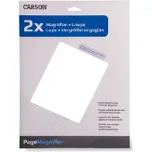 Carson Optical Vergrootglas plat - hard
