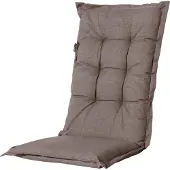 Madison Tuinkussen Outdoor Manchester Taupe Hoge Rug (123 x 50 cm)