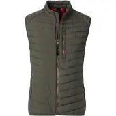 Casa Moda Regular Fit Outdoor vest groen, Effen