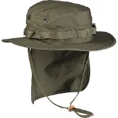Sturm Bundeswehr und Freizeitshop Bushhoed met nekflap 59 cm / L groen