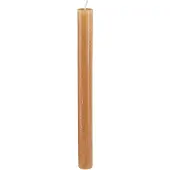 Viana Effen gekleurde taps toelopende kaarsen, karamel, 22×240 mm, 12 stuks,