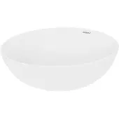 LuxeBath Wastafel keramiek wit 400 x 147 mm