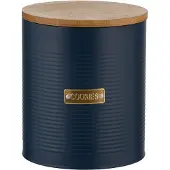 Typhoon - Otto – Vershouddoos - Koekjestrommel - Blauw - ø16cm H18cm