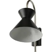 Osram Wandlamp Decor Waist, zwart, Woon-/ Eetkamer, metaal, Modern, wandlamp