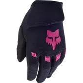 FOX Dirtpaw Kids Handschoenen Zwart/Roze || Maat: Kid M