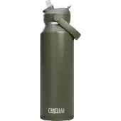 CamelBak Thrive Flip Straw - Vacuum Insulated - RVS Isolatie drinkfles - 1,2 L - Groen (Moss)