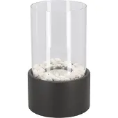 Esschert Design Ronde Bioethanol Haard Transparant transparant Glas Esschert