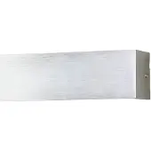 LINDBY LED-wandlamp Ranik, alu / grijs / zink, Hal, Aluminium, Modern, LED wandlamp