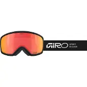 Giro Skibril Unisex Ringo Black Stacked/Vivid Ember