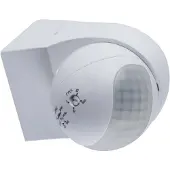 Kanlux S.A. Bewegingssensor opbouw 140¡ - IP44 - PIR infrarood bewegingsmelder - 230V max. 1200W - Wit