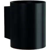 Spectrum LED wandlamp, rond - Matzwart met G9 fitting - 100x80x100mm