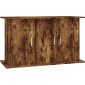 vidaXL Aquariumstandaard 101x41x58 cm bewerkt hout gerookt eikenkleur