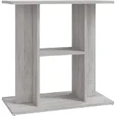 vidaXL Aquariumstandaard Sonoma Grijs 60x30x60 cm Bewerkt Hout