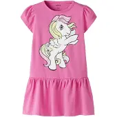 Name it Jurk 'My Little Pony' geel / pink / rosa / wit