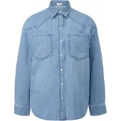 s.Oliver Blouse blauw denim