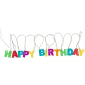 Out of the blue Happy Birthday Lichtslinger van