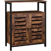 Begryf - Opbergkast - rustiek bruin - 2 deuren - 70x30x80 cm