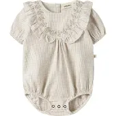 Lil´ Atelier Rompertje/body cappuccino / wolwit