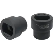 Ks Tools 450.0243 Bladveerbout-steekdop voor Volvo, 28,5 x 60 mm