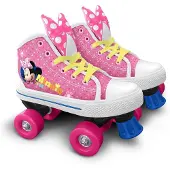 Big Buy Cooking MINNIE Quad Roller Skates - Size 30 - Girls