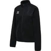 Hummel Functionele fleece jas 'Go' zwart / wit