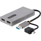 StarTech.com STARTECH USB naar Dual HDMI Adapter
