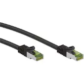 Goobay Internetkabel | Cat8.1 S/FTP | 5 meter (100% koper, LSZH, PoE, Zwart)