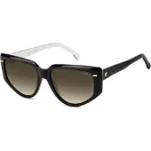 Carrera 3082/S Black white 56/16/145 WOMAN Zonnebrillen