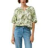 s.Oliver Blouse lichtbeige / kaki / olijfgroen