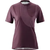 Gonso - Women's Adventure Jersey Halfzip - Fietsshirt 36, purper