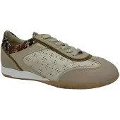 DL Sport 6947 Veterschoenen | Maat 37 Dames Beige