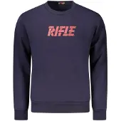 Rifle Blauwe Katoenen Heren Trui