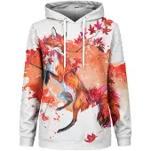 Mr. GUGU & Miss GO "Japanese Maple Fox" Hoodie