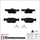 ZIMMERMANN 26174.145.1 Remblokken