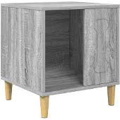 vidaXL Hondenhuis Sonoma-grijs, 44 x 42 x 49 cm, houtvezel