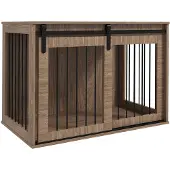 PawHut hondenkooi met schuifdeur en ventilatieopeningen D02-169V02
