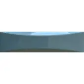 Valence Technology Mundo wandtegel 5x20cm glans blauw 3D