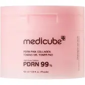 Medicube PDRN Pink Collagen Toning Gel Toner Pad - 120 ml / 70 pads