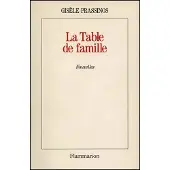 FLAMMARION La table de famille