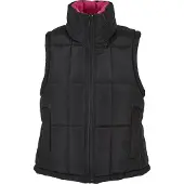 Urban Classics Bodywarmer pink / zwart