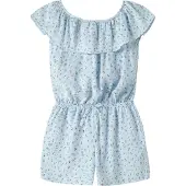 Name It Kids Overall 'NKFVinaya' lichtblauw / olijfgroen / rosa / offwhite