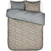 Essenza Dekbedovertrek Aurelina Global Grey Satijn-240 x 200 / 220 cm | Lits-Jumeaux